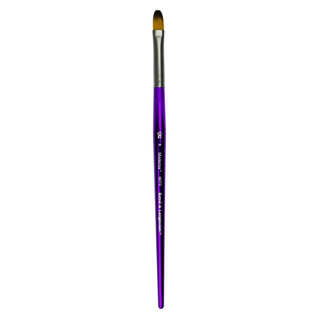 M77T-8 - Moderna™ 77 Series Filbert Brush Size 8