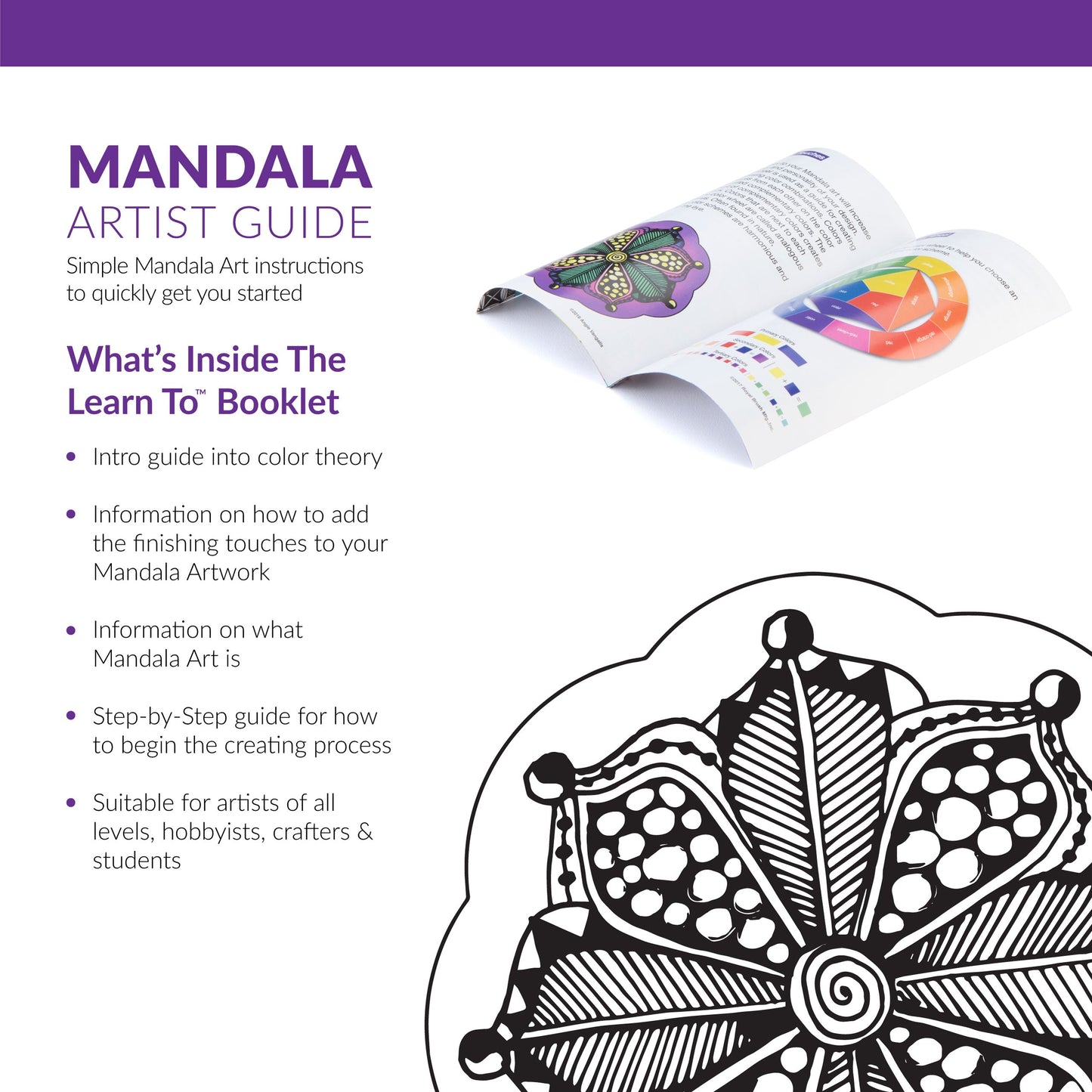 RSET-LT260 | Learn To™ 22pc Mandala Art Set