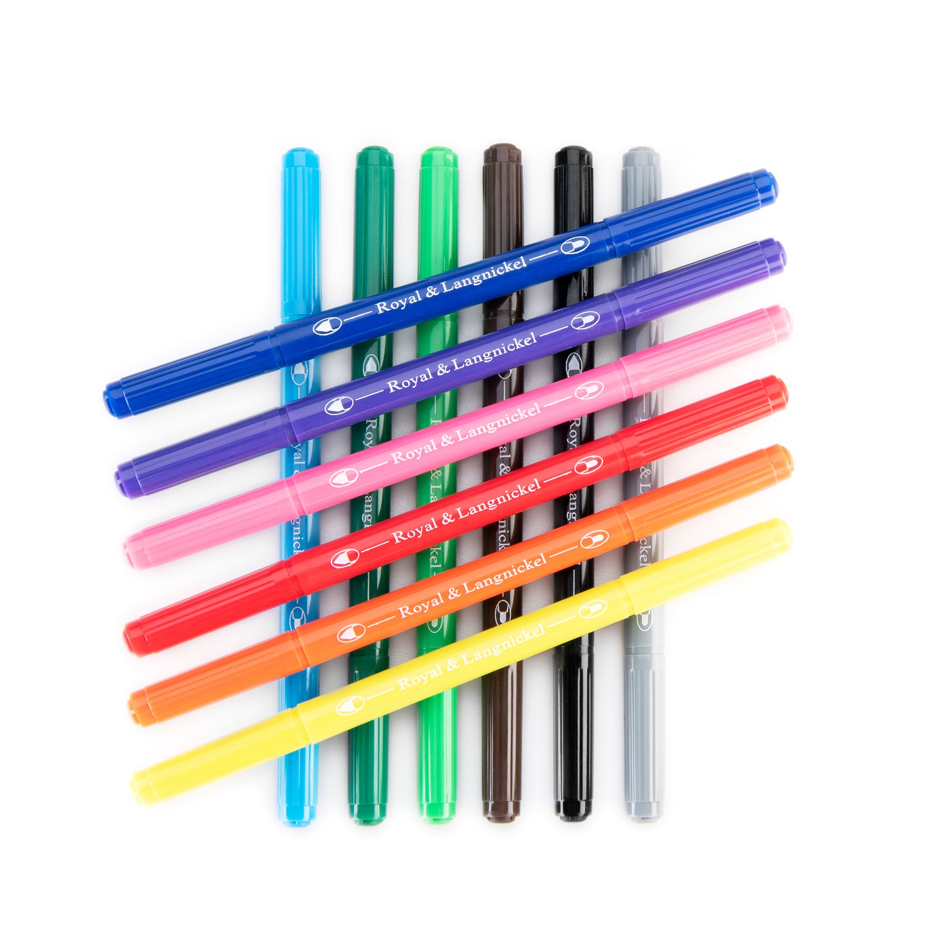MARK-12 | Essentials™ 12pc Double-Tipped Color Markers – Royal