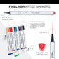 MARK-2101 | 12pc Fineliner Artist Markers