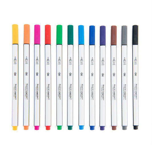 MARK-2101 -12pc Fineliner Artist Markers