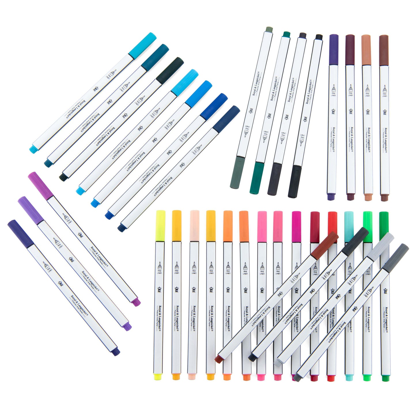 MARK-2103 | 36pc Fineliner Artist Markers