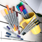MARK-2202 | 24pc Fineliner and Brush Dual-Tip Artist Markers