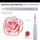 MARK-2301 | 12pc Graphic Microbrush Artist Markers