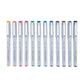 MARK-2301 - 12pc Graphic Microbrush Artist Markers