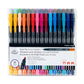 MARK-2402 - 30pc Fineliner and Pointed Round Dual-Tip Artist Markers packaging front