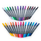 MARK-2402 | 30pc Fineliner and Pointed Round Dual-Tip Artist Markers