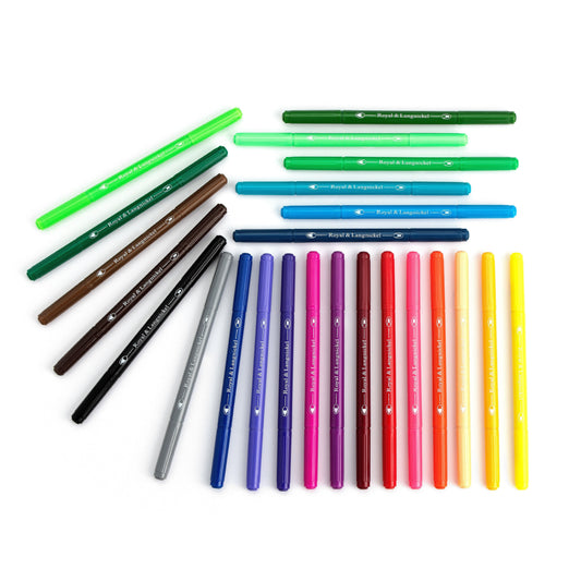 MARK-24 - Essentials™ 24pc Double-Tipped Color Markers