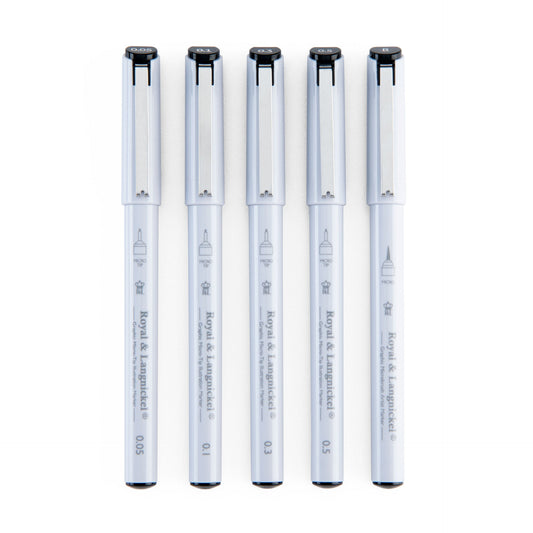 MARK-2501 - 5pc Graphic Illustration Markers