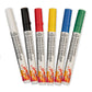 WAL-MARK-2721-RFID | Royal & Langnickel 6 Piece Acrylic 2mm Reversible Tip Primary Markers