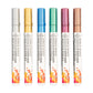 MARK-2729 | 6PC Acrylic 2mm Reversible Tip Metallic Markers