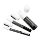 MARK-2801 | 3PC White Variety Size Chalk Marker Set