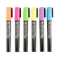 MARK-2802 | 6PC 2mm Neon Chalk Marker Set