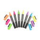 WAL-MARK-2802-RFID | Royal & Langnickel 6 Piece 2mm Neon Chalk Marker Set