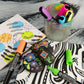 WAL-MARK-2802-RFID | Royal & Langnickel 6 Piece 2.0mm Neon Chalk Marker Set with Reversible Tips