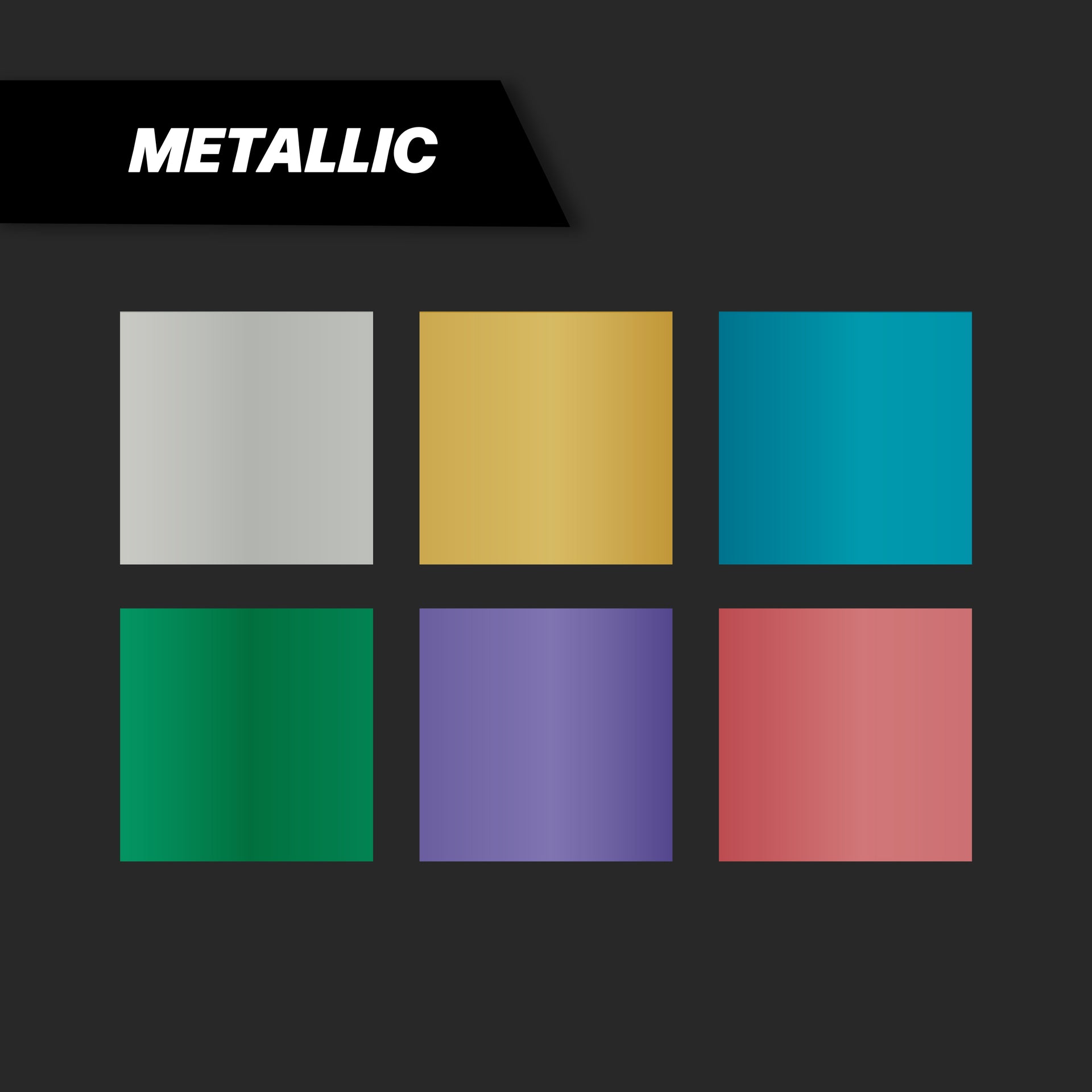 カラーパレット3点セット MARK-2803 | 6PC 2mm Metallic Chalk Marker Set – Royal & Langnickel