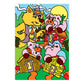 MFP12 | Painting by numbers™ Children's 10pc 8.75" x 11.75" Pigs & Wolf Painting Project