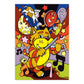 MFP13 | Painting by numbers™ Children's 10pc 8.75" x 11.75" Musical Kitty Painting Project