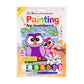 MFP20 | Painting by numbers™ Children's 10pc 8.75" x 11.75" Owls Painting Project