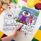 MFP20 | Painting by numbers™ Children's 10pc 8.75" x 11.75" Owls Painting Project