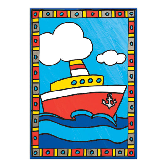 MFP206 | Painting by numbers™ Children's 12pc 8.75" x 11.75" Outerspace Painting Project 2-Pack