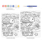MFP21 | Painting by numbers™ Children's 10pc 8.75" x 11.75" Sea Turtles Painting Project