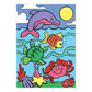 MFP6 | Painting by numbers™ Children's 10pc 8.75" x 11.75" Sea Animals Painting Project