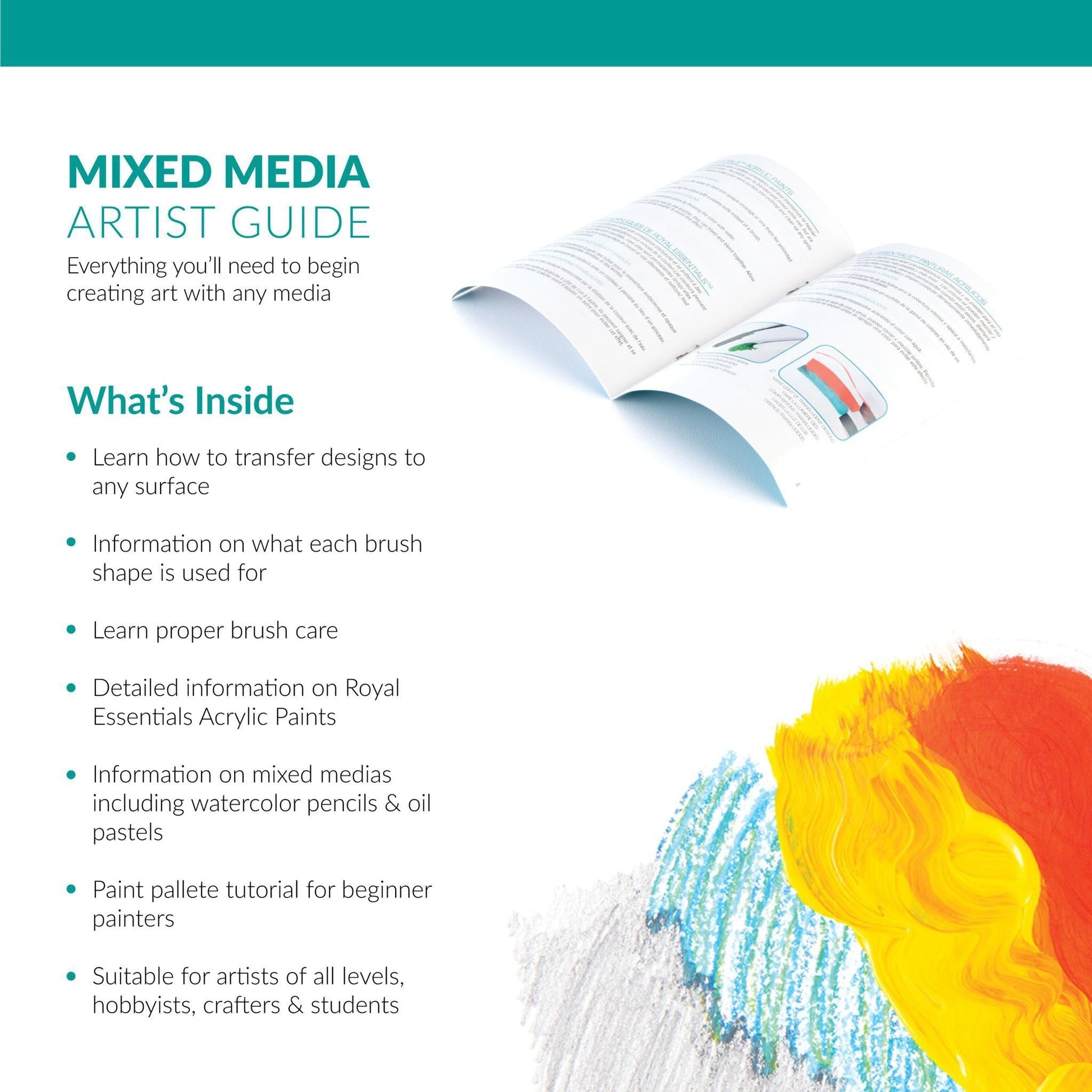 RSET-ART2820 - Mixed Media Art Set - 74pc infographic 1