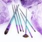 MYTH 201 - Mythos™ Mermaid 7pc Variety Brush Set glam 2