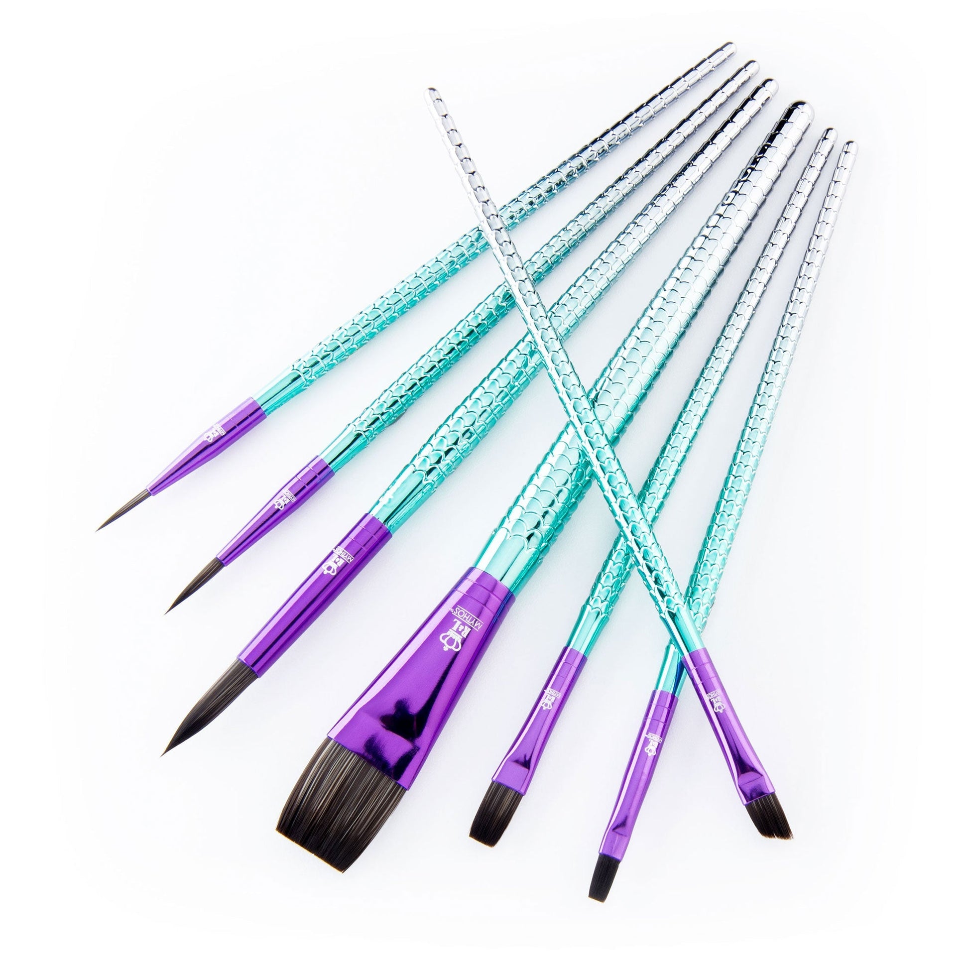 MYTH 202 - Mythos™ Mermaid 7pc Variety Brush Set glam 3