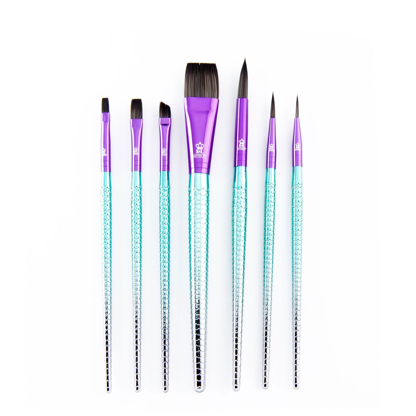 MYTH 202 - Mythos™ Mermaid 7pc Variety Brush Set