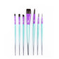 MYTH 202 - Mythos™ Mermaid 7pc Variety Brush Set