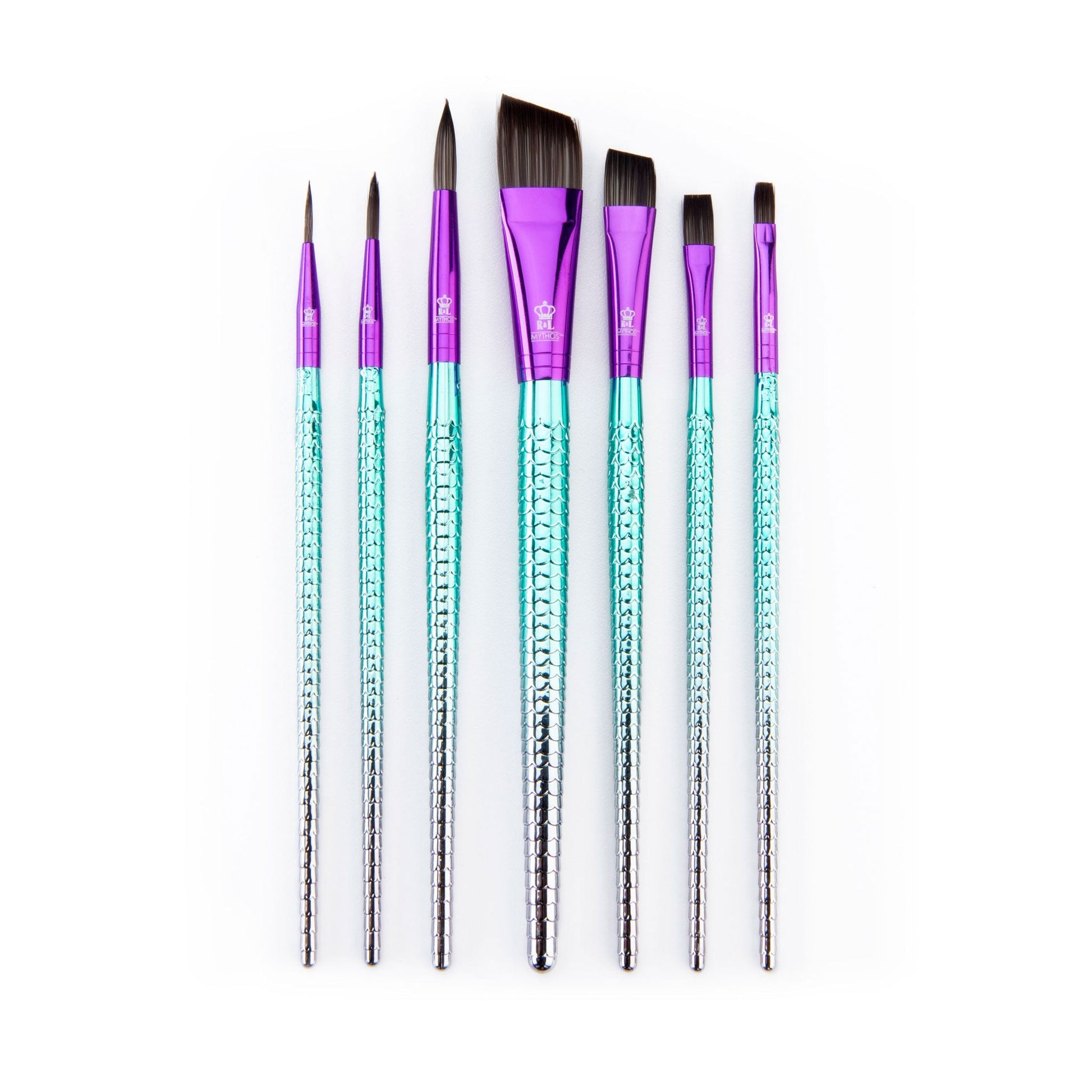 MYTH 204 - Mythos™ Mermaid 7pc Variety Brush Set