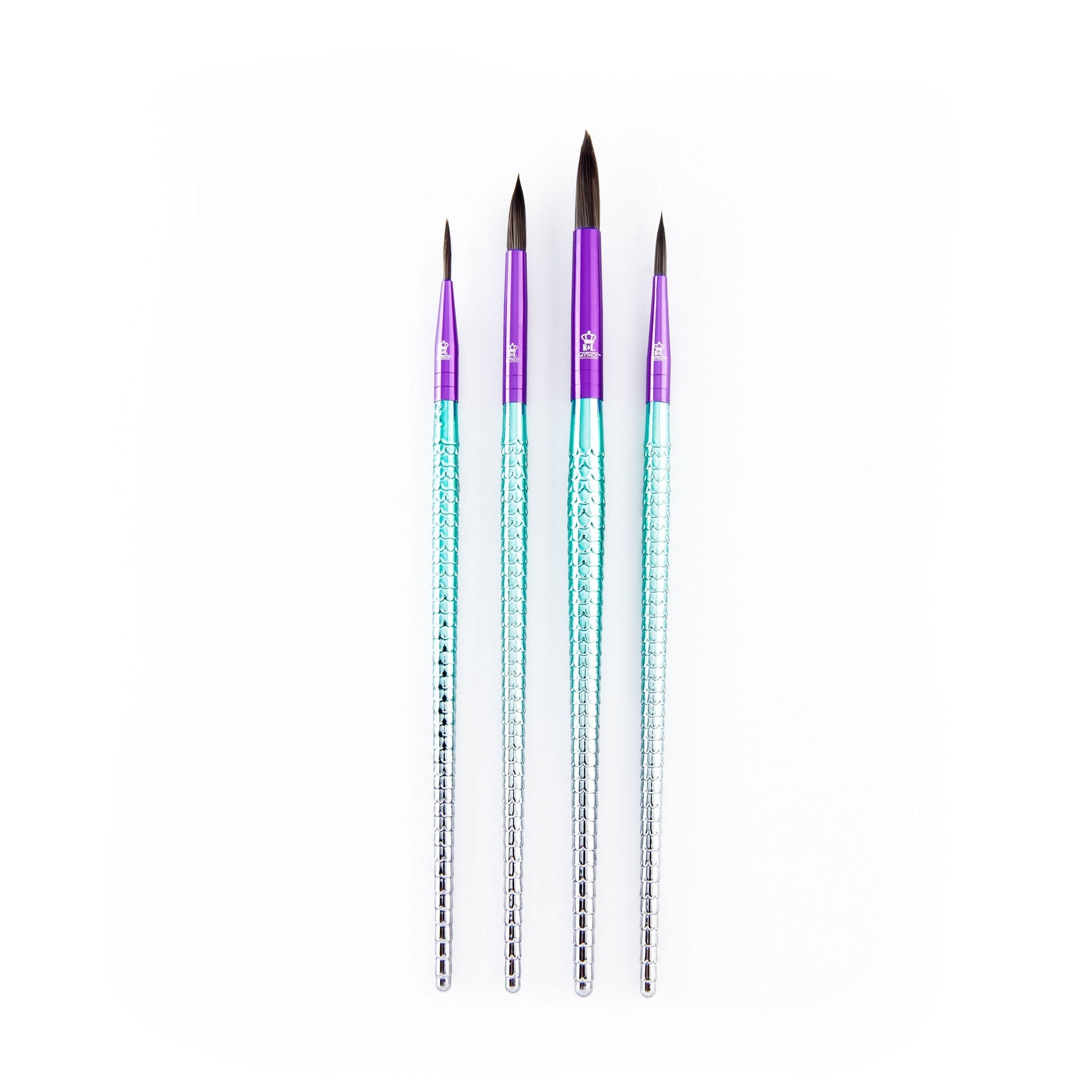 MYTH 302 - Mythos™ Mermaid 4pc Round Brush Set