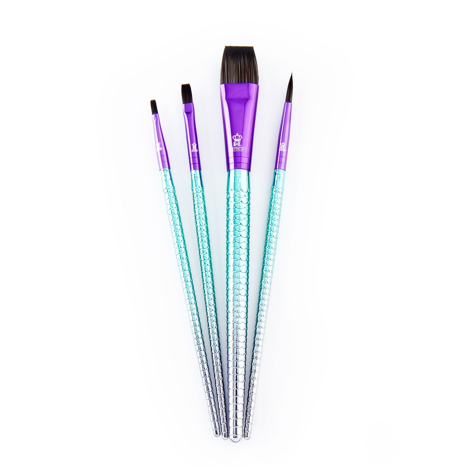 MYTH 303 - Mythos™ Mermaid 4pc Variety Brush Set glam 3