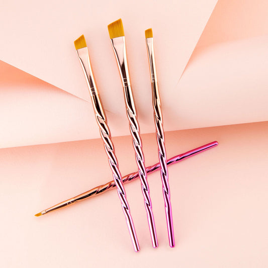 MYTH 501 - Mythos™ Unicorn 4pc Angular Brush Set glam 1