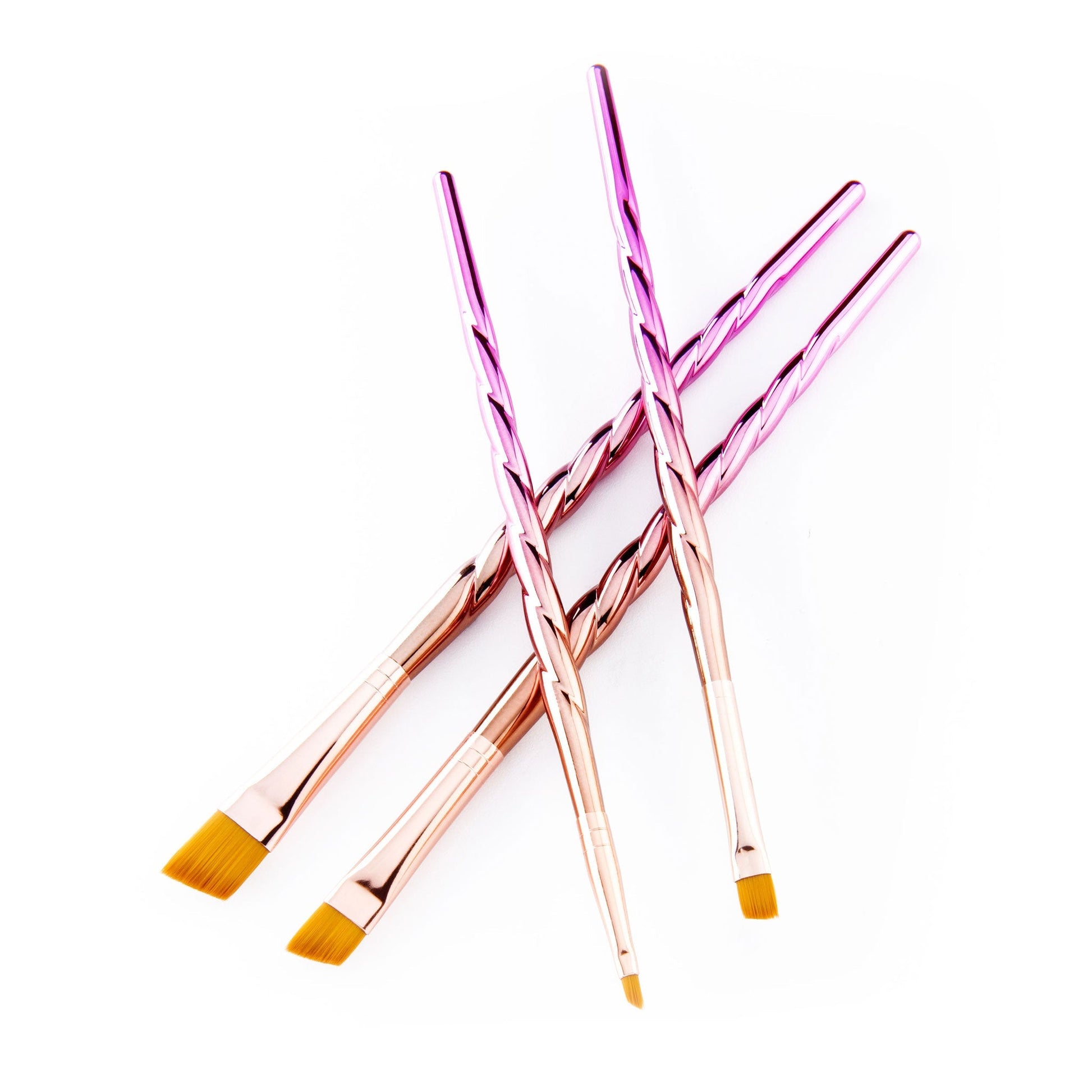 MYTH 501 - Mythos™ Unicorn 4pc Angular Brush Set glam 3