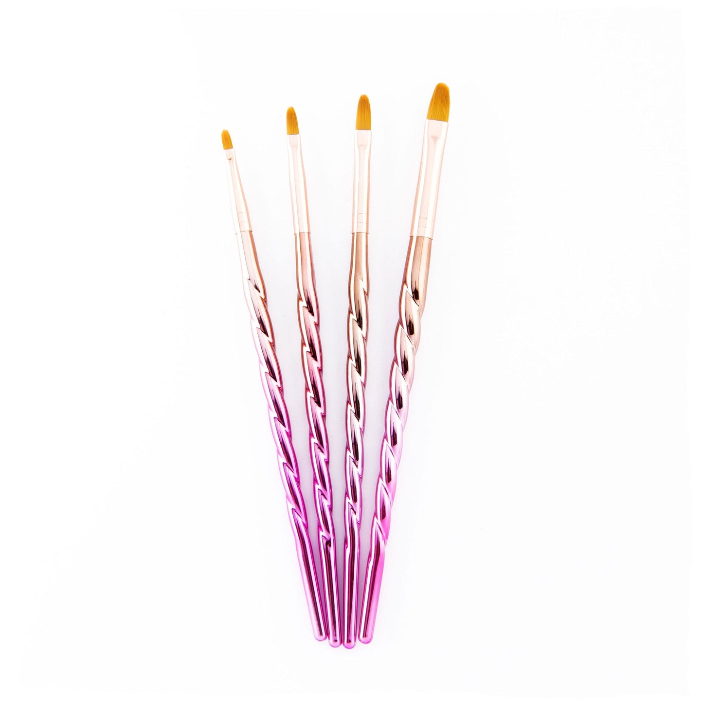 MYTH 502 - Mythos™ Unicorn 4pc Filbert Brush Set glam 3