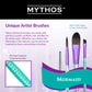 MYTH 303 - Mythos™ Mermaid 4pc Variety Brush Set infographic 1