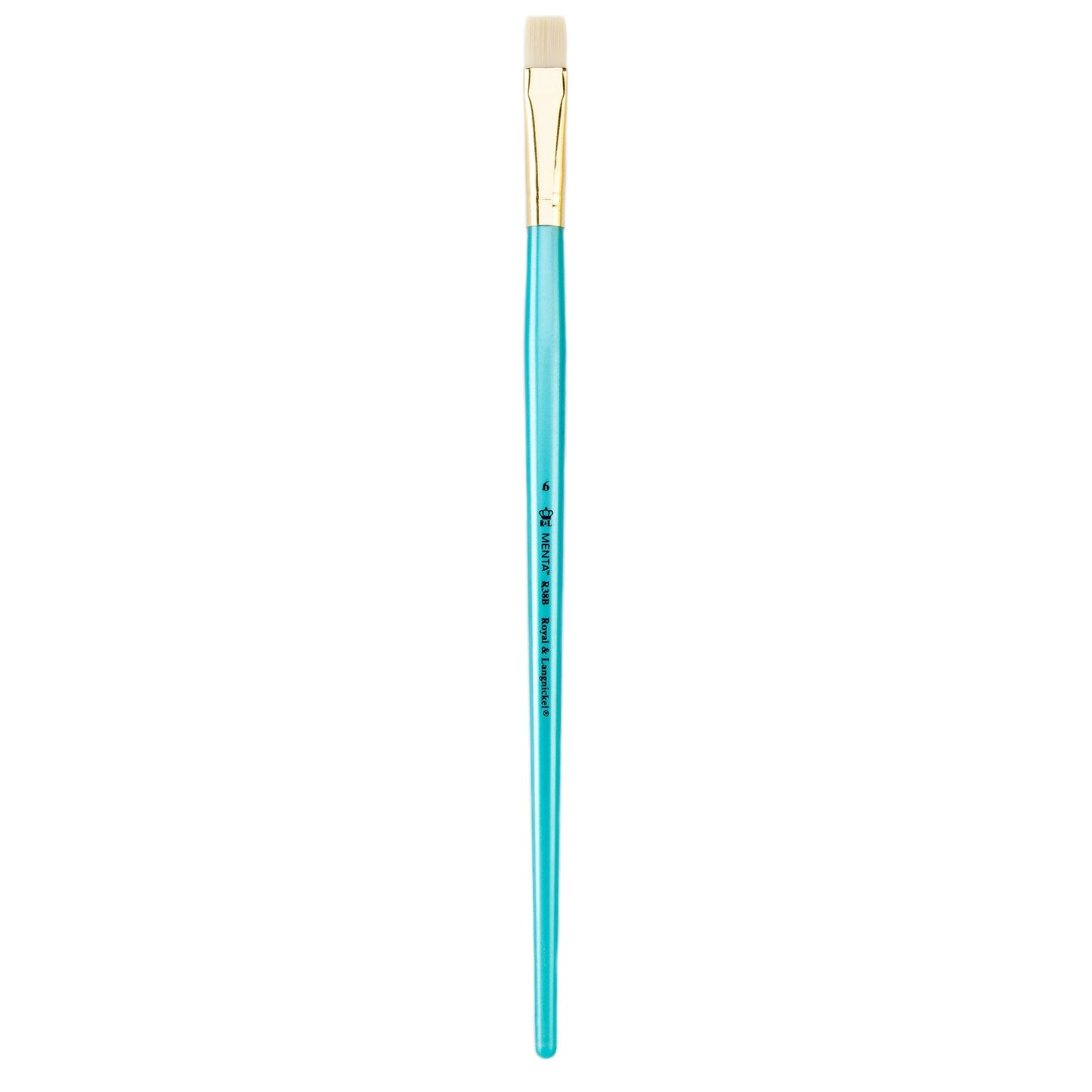 R38B-6 - Menta™ 38 Series White Bristle Bright Brush - 6