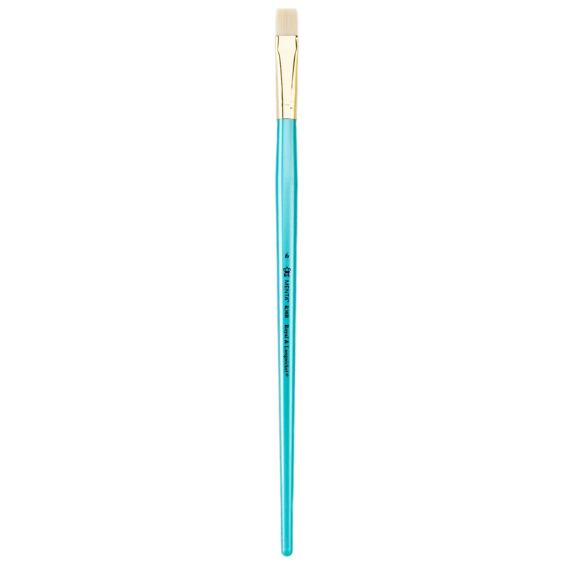 R38B-6 - Menta™ 38 Series White Bristle Bright Brush - 6