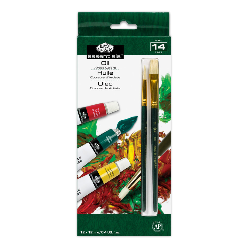 OIL12 - Oil Paint Packs - 12 ml