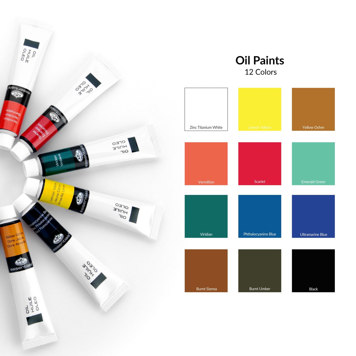 OIL21-6 | Oil Paint Packs - 21 ml