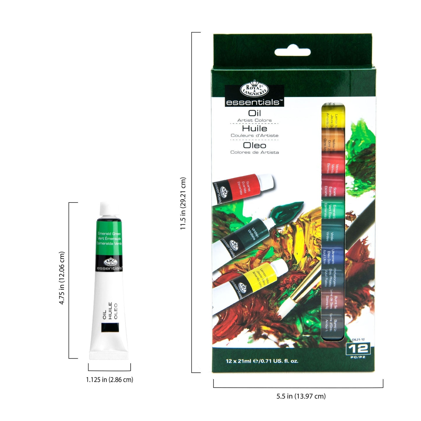 OIL21-6 | Oil Paint Packs - 21 ml