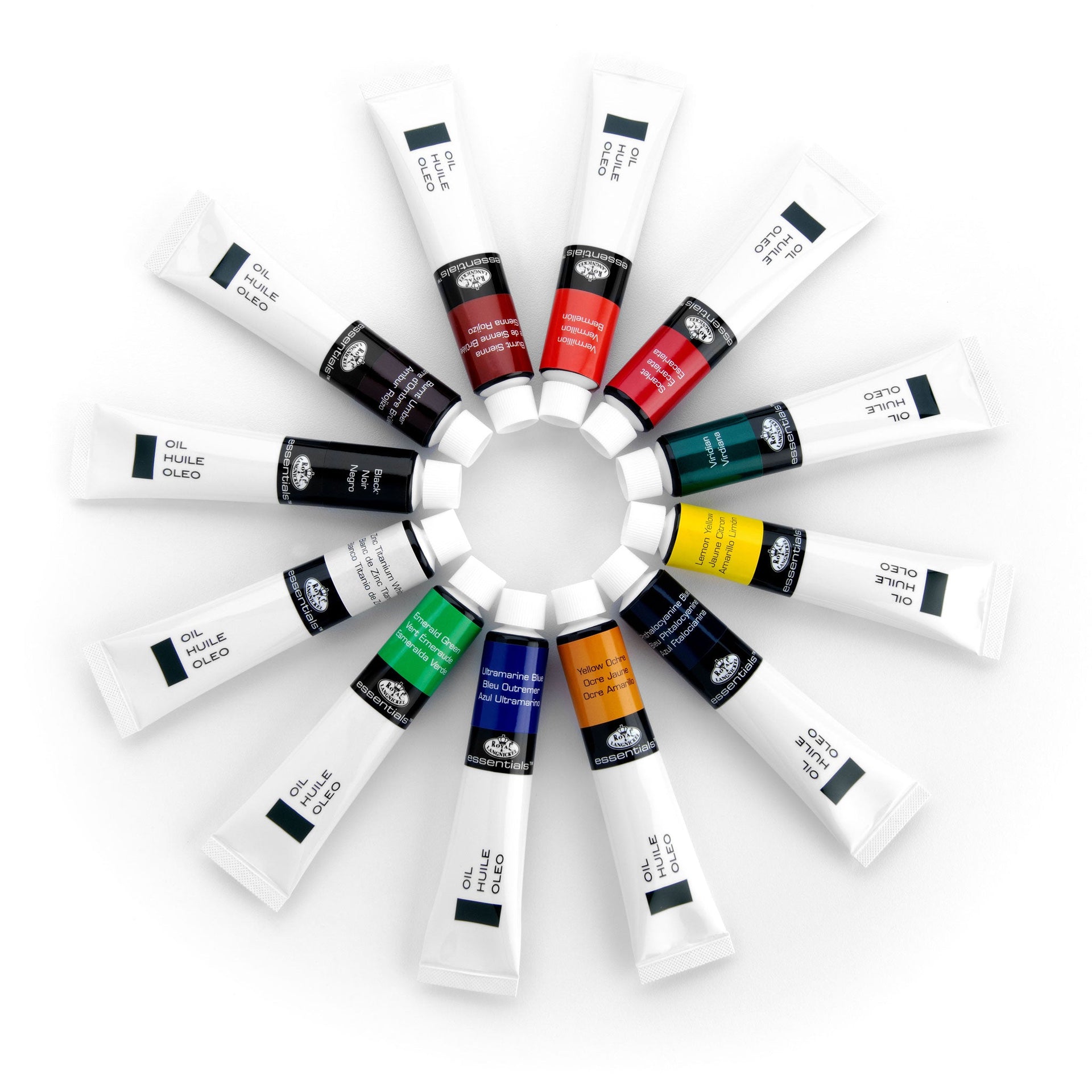 OIL21-12 paint tubes