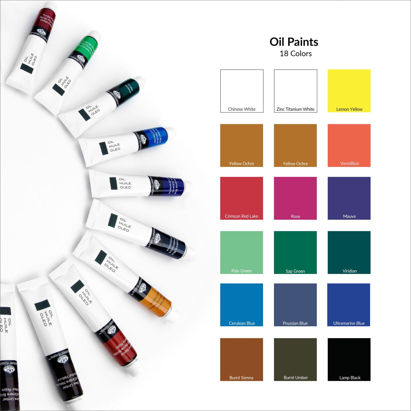 OIL21-6 | Oil Paint Packs - 21 ml