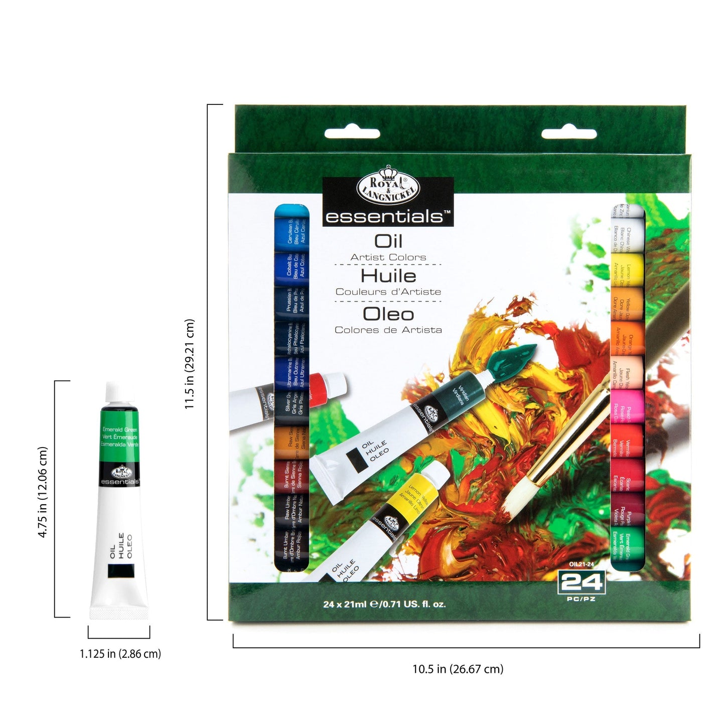 OIL21-6 | Oil Paint Packs - 21 ml