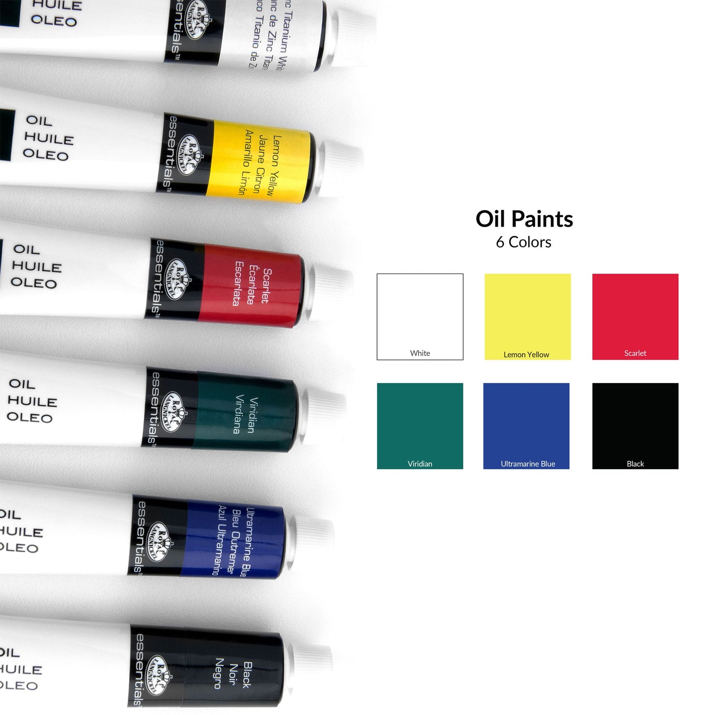 OIL21-6 | Oil Paint Packs - 21 ml