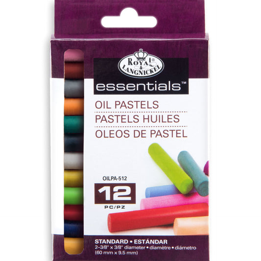 OILPA-512 - Small Oil Pastel 12 Color Pack packaging front