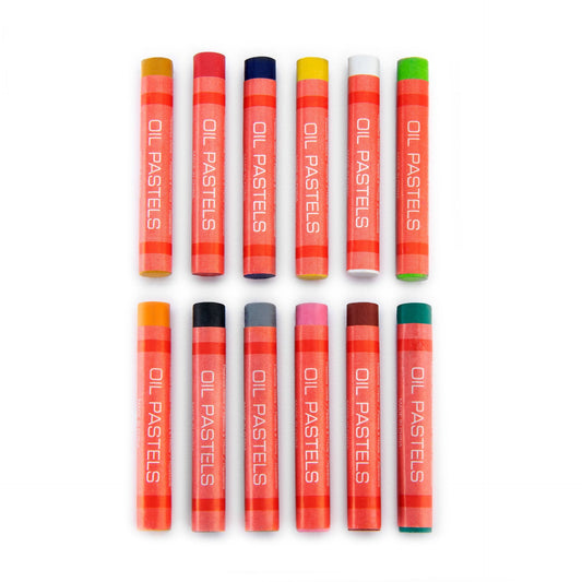 OILPA-512 - Small Oil Pastel 12 Color Pack